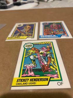 1992 FLOPPS  BASEBALL CARD (3 TOTAL)