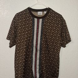 Burberry Monogram Stripe Oversized T-shirt