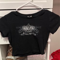 t shirt crop top