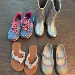 Girl’s shoes/boots lot, size 13/1