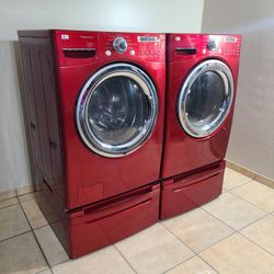 LG WASHER AND ELECTRIC DRYER FREE DELIVERY AND INSTALL 6 MONTH WARRANTY 