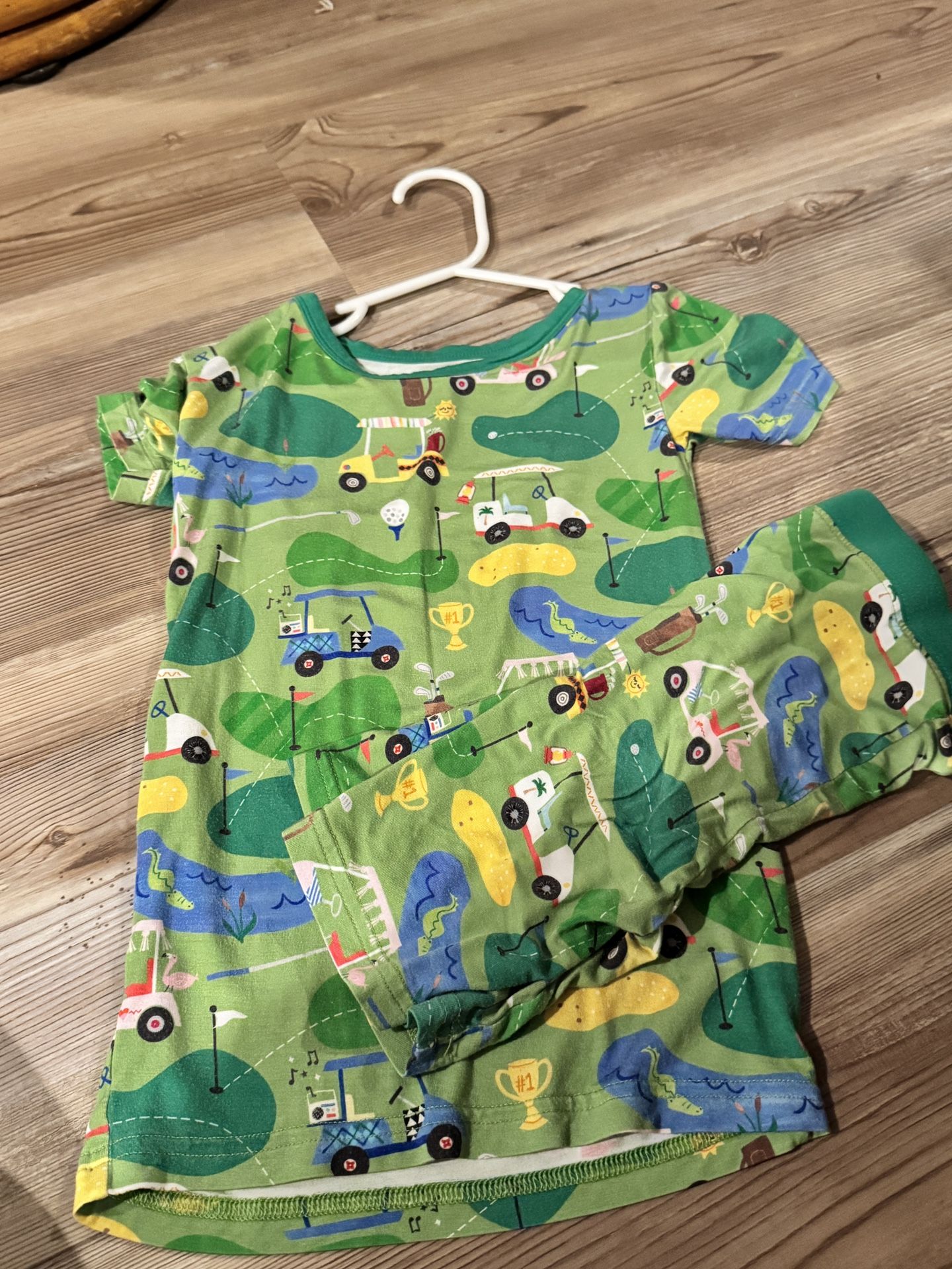 Golf Little Sleepies Short Set 5/6