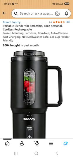 Joccy portable blender