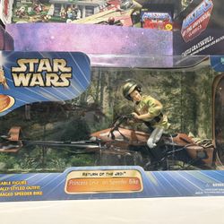 Star Wars 12”inch Princess Leia On Speeder Bike 