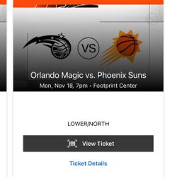 Suns Vs Magics 