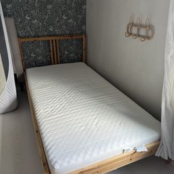 Two Twin Size Ikea Beds & Frame $100 ea