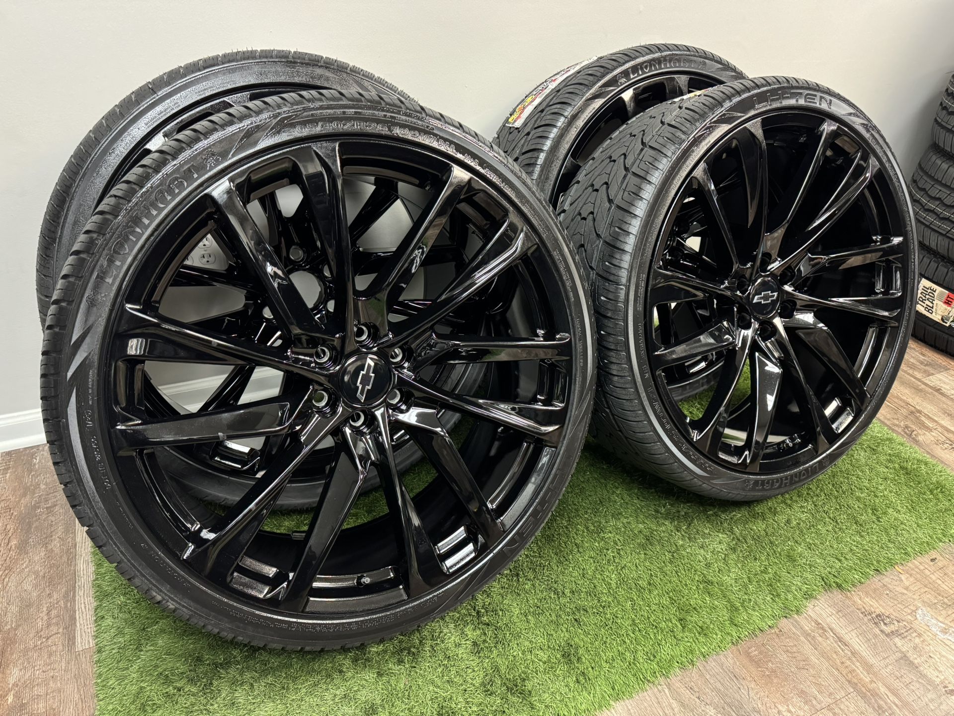New 26 Inch Wheels With Tires 6 Lug Gm