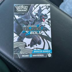 Pokémon Black Bolt Booster Bundle 
