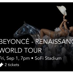 Beyonce Tickets