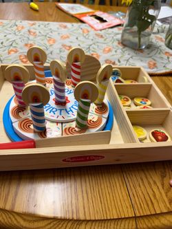 Melissa and Doug Birthday cake