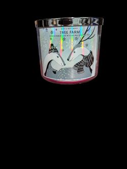 Bath & Body Works  Tree Farm Scented Candle