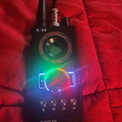 Anti Spy Camera & RF Detector — GSM/Bug/GPS Tracker Finder Scanner Device