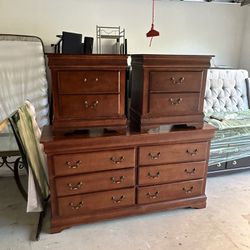 Dresser And Night Stain