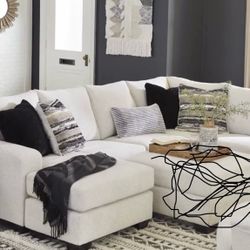 Off White sectional couch