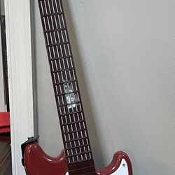 Rock Band Fender Mustang Red Excellent Condition