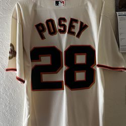 Buster Posey Home Jersey
