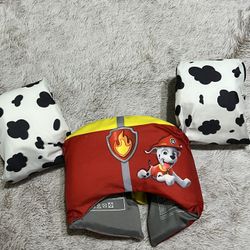 SwimWays Paw Patrol Marshall Sea Squirts Life Jacket