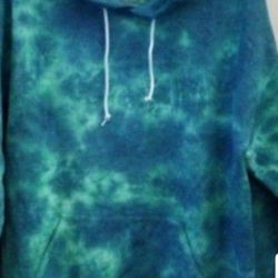 ARTIST UNION CLOTHING BRAND MEN'S HOODIE SWEATER SIZE LARGE BLEACHED GREEN BRAND NEW WITH OUT TAGS CHECK OUT THE REST OF MY OFFERS. 