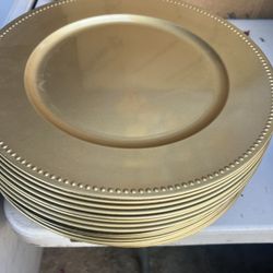 Gold Chargers