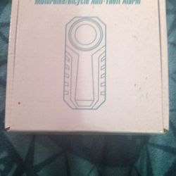 Motorcycle And Bike Alarm 