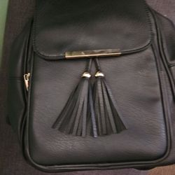 Leather Backpack Purse