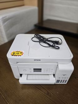 Epson EcoTank ET-3760 All-in-One Wireless Supertank Printer – White