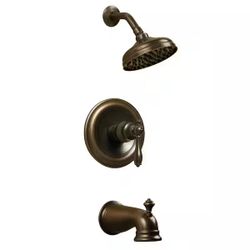 Glacier bay Estates Single-Handle 1-Spray Tub and Shower Faucet in Heritage Bronze (Valve Included) 