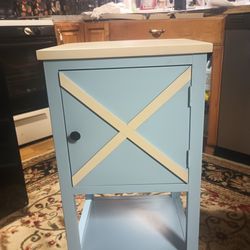 End Table With Cabinet
