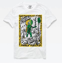 Rickey Henderson Topps Project 202 JK5 World 5eries No. 2 T-Shirt - Large