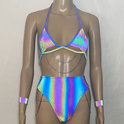 Two Pieces Rave Set