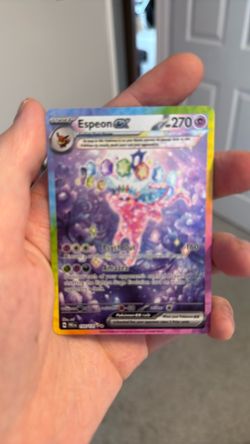 Espeon Ex #155 Pokemon Prismatic Evolutions