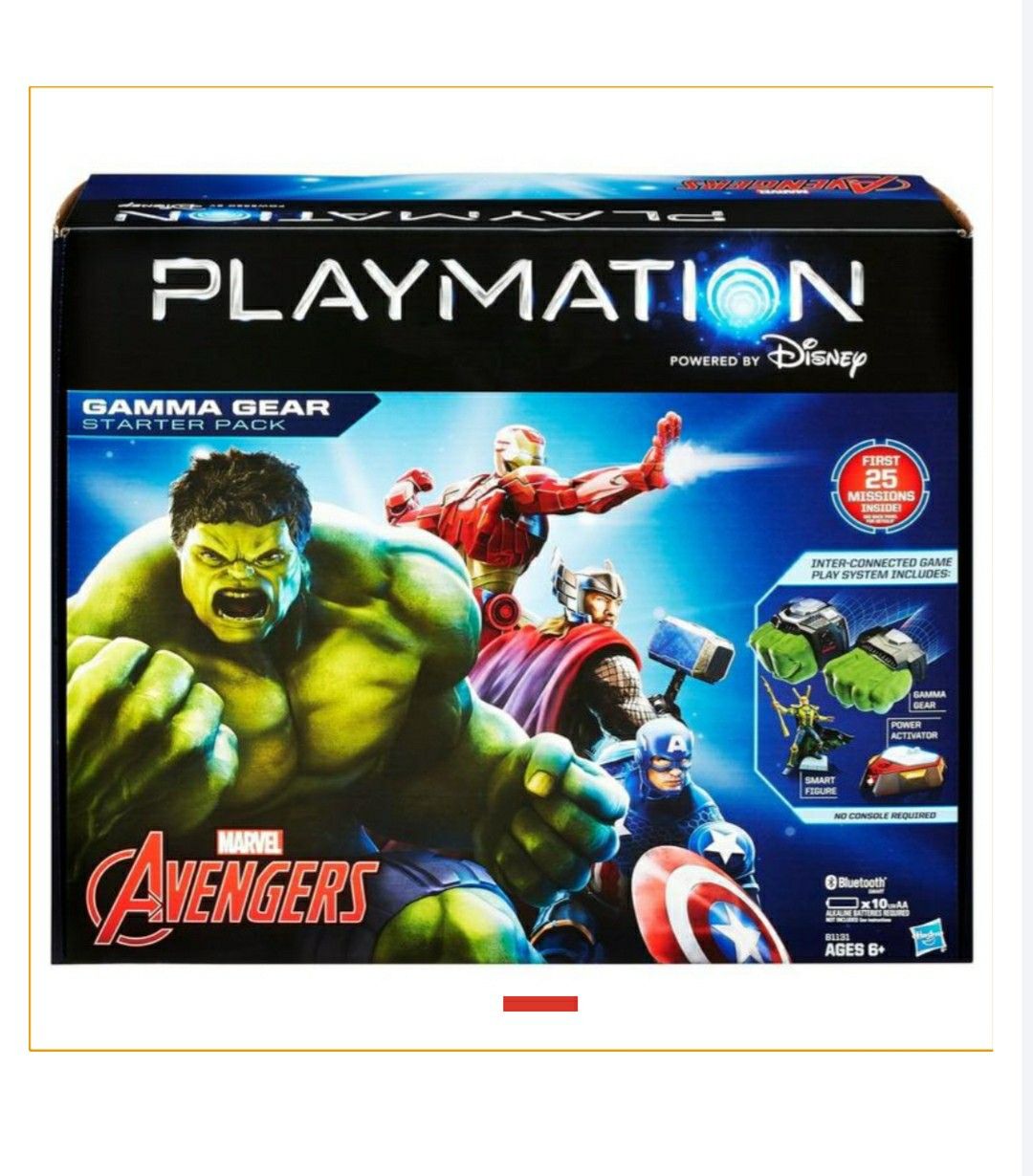 Disney Playmation Marvel Avengers gamma gear
