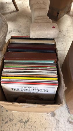 Box of miscellaneous records (old)