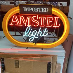 Amstel Light Neon Sign