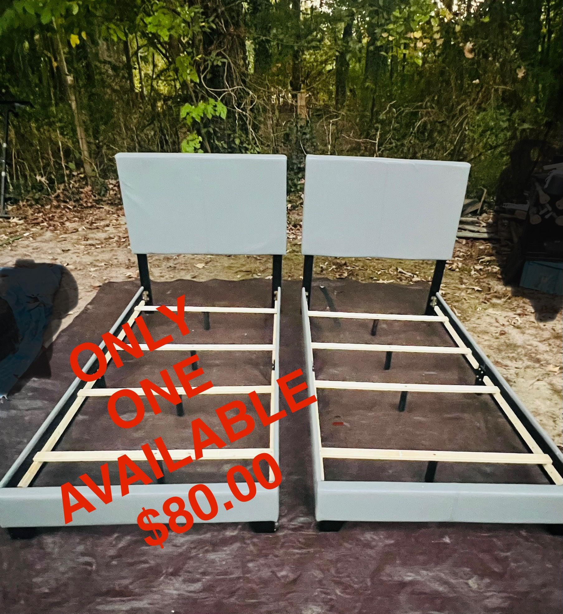 1 Twin  Bed Frame $80 (only One Available)