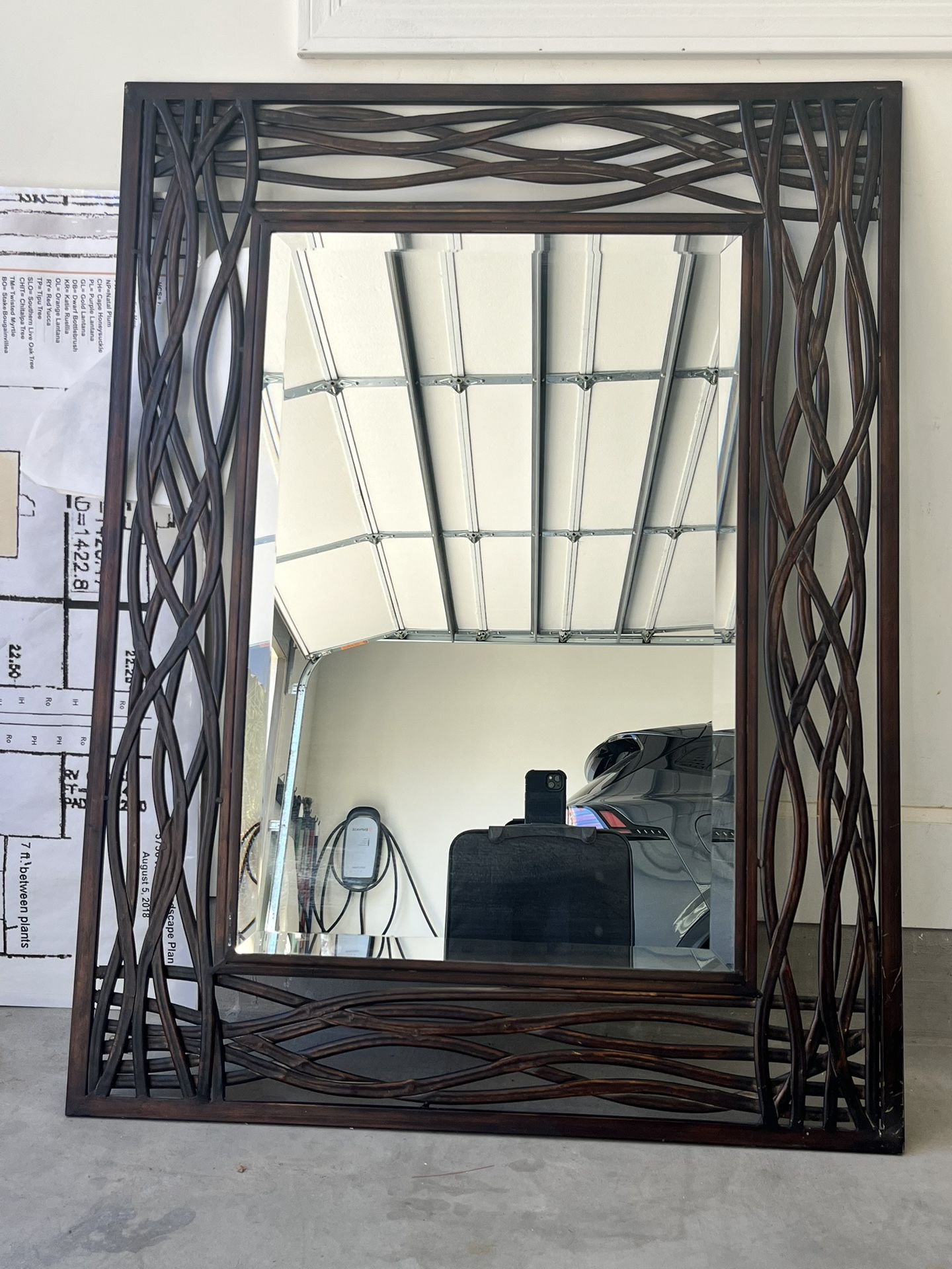 Beautiful Beveled Glass Mirror 