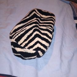 Vintage Hat Zebra Style Mid-50s