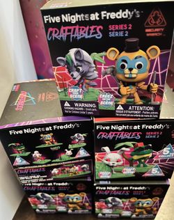 Five Nights at Freddy’s Security Breach Craftables 