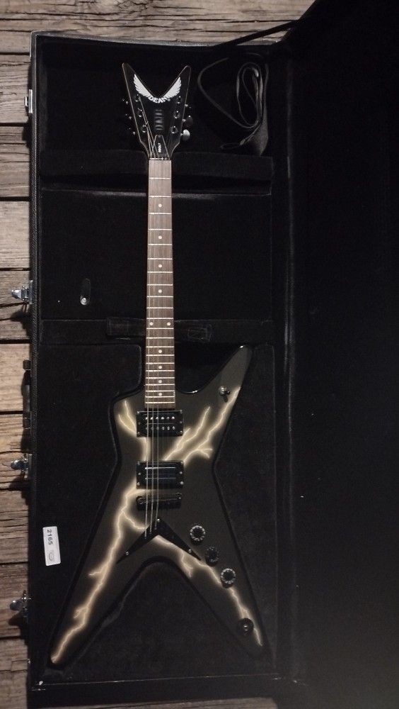 DEAN DIME BAG GUITAR AND CUSTOM CASE NEW