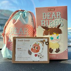 Pop Mart Dear Bird Plushie Series - Twinkle Twinkle Waiting In Snow