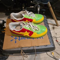 Bape Sta Shoes Size 7