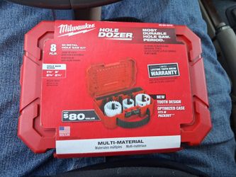 Milwaukee hole saw bit kit
