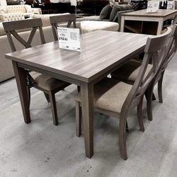 Parellen 5 Piece Dining Table and 4 Chairs Set /P