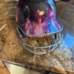 Girls batting helmet