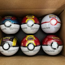 PokeBall Tins 6-Pack Bundle