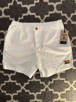 Chubbies 5.5” Medium White Shorts