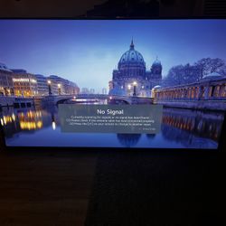 LG 55 Inch TV W/O Box