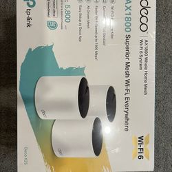 TP-link AX1800 Wi-Fi 6 Home Mesh Router System