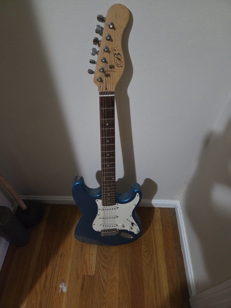 Fender Standard Stratocaster HSS Electric Guitar - Aqua Marine Meta