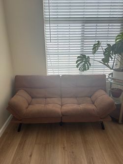 Brown Futon Couch BED